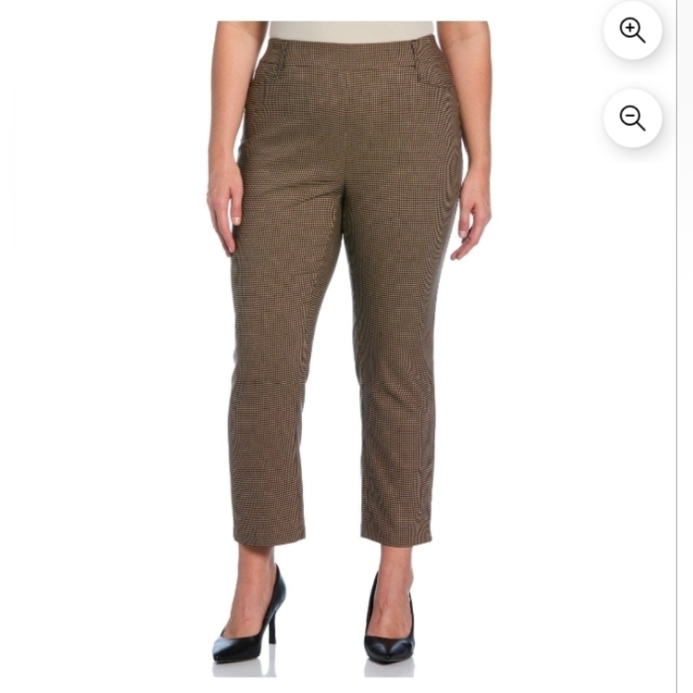 Rafaella Women's Pull-On Stretch Pants with Pockets